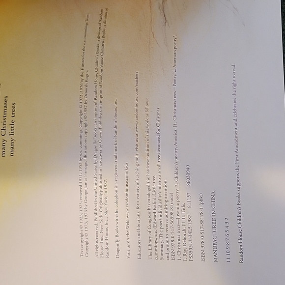 Book: Little Tree - Picture 7 of 7